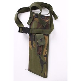 Machete etui hylster i UK camouflage med rem og bæltestrop nylon
